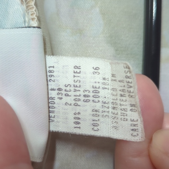 Vintage Haband for Her 2pc top and skirt plus size - Picture 3 of 10